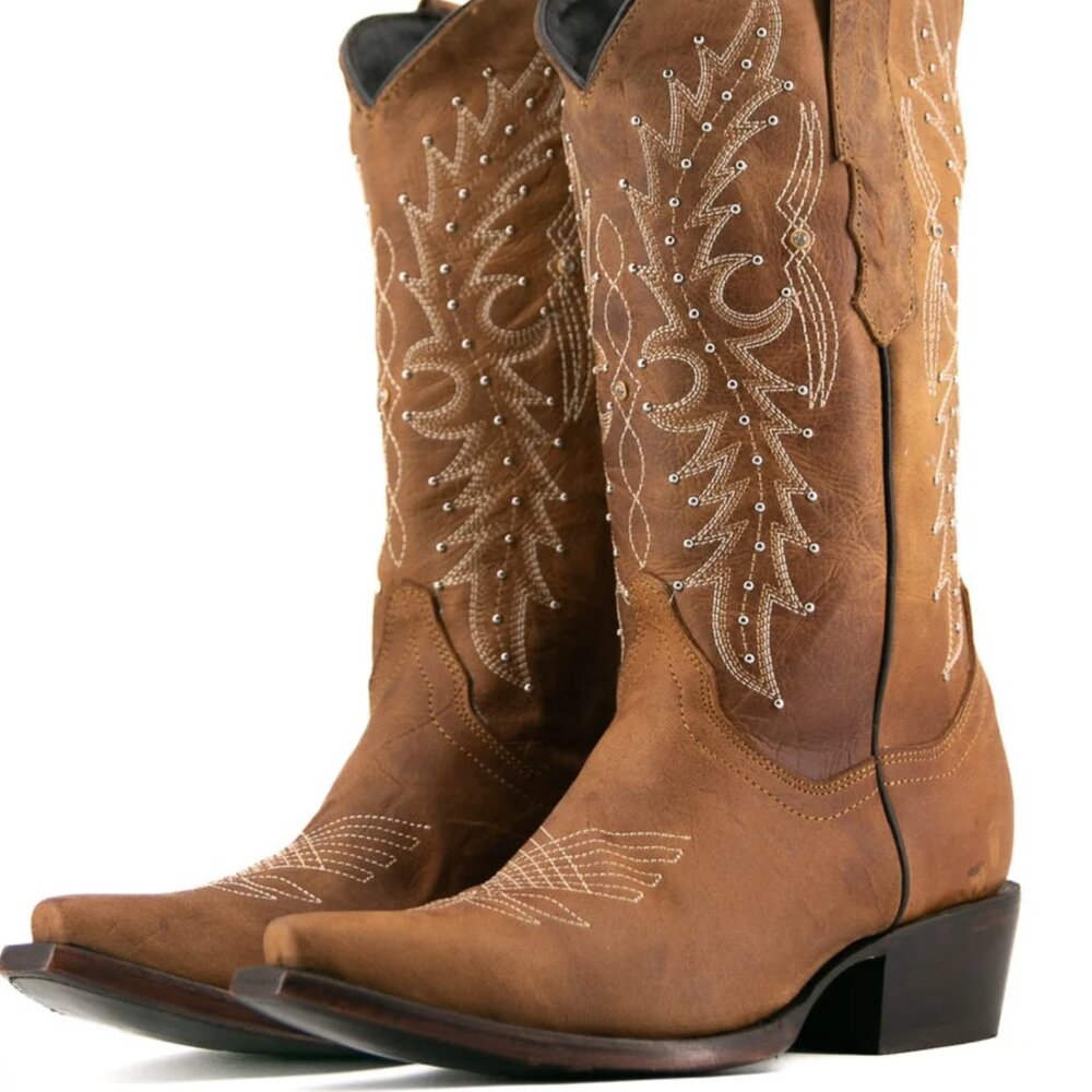 Paulina Snip Toe Cowgirl Boot SZ5 - Picture 1 of 1